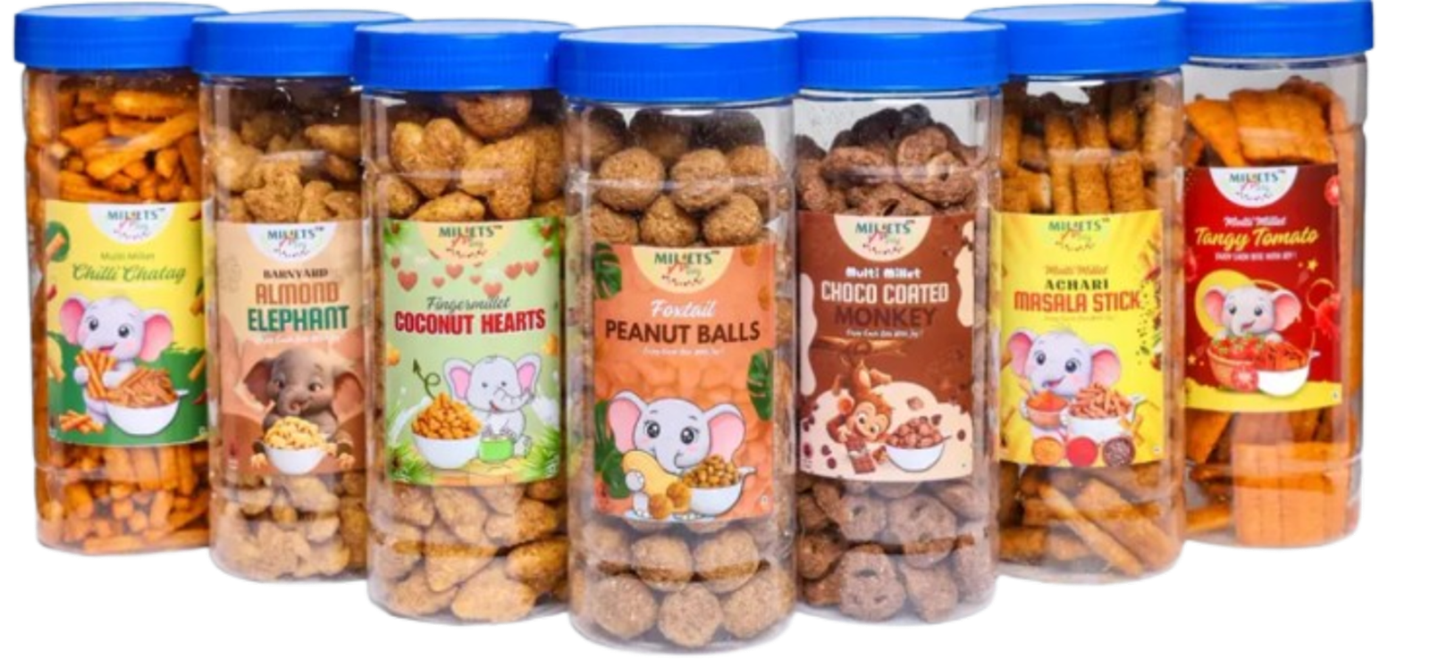 Millets Joy Product Jars